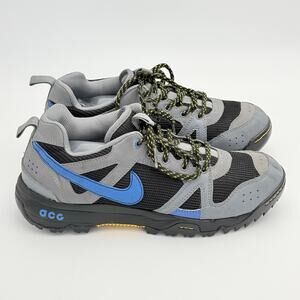 Nike ACG Wildedge Low Trail Running Shoes Grey Blue